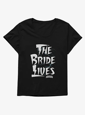 Bride Of Frankenstein The Lives Girls T-Shirt Plus