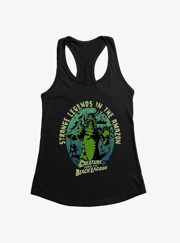 Creature From The Black Lagoon Strange Legends Girls Tank