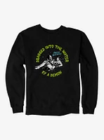 Creature From The Black Lagoon Dragged Into Water Sweatshirt