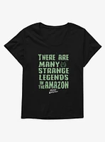 Creature From The Black Lagoon Many Strange Legends Girls T-Shirt Plus