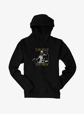 Universal Monsters The Mummy Thous Shalt Rise Again Hoodie