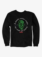 Universal Monsters Frankenstein A Monster Science Sweatshirt