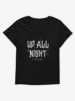 Universal Monsters Dracula Up All Night Girls T-Shirt Plus