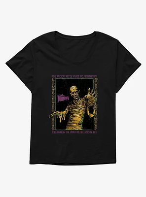 Universal Monsters The Mummy Ancient Rites Must Be Performed Girls T-Shirt Plus