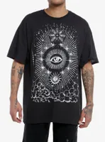 Cosmic Aura As Above So Below Oversized T-Shirt