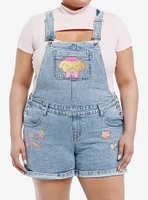 Pompompurin Sweets Denim Shortalls Plus