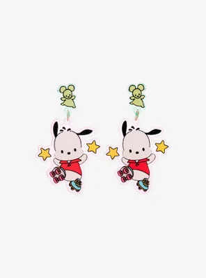 Sanrio Pochacco Roller Skating Charm Earrings - BoxLunch Exclusive