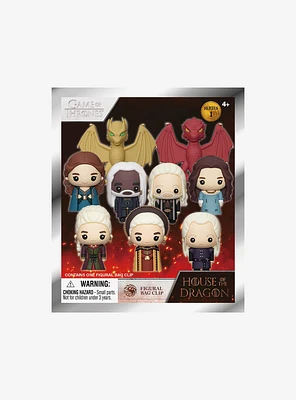 House Of The Dragon Series 1 Blind Bag Figural Key Chain