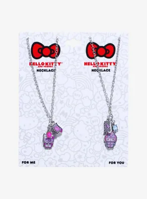 Hello Kitty & My Melody Racer Best Friend Necklace Set