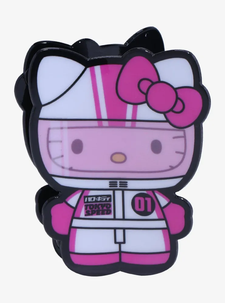 Hot Topic Hello Kitty Racing Outfit Claw Hair Clip