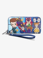 Loungefly Disney Pixar Toy Story Villains Zip Wristlet