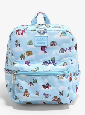 Loungefly Disney Pixar Toy Story Characters Allover Print Nylon Mini Backpack