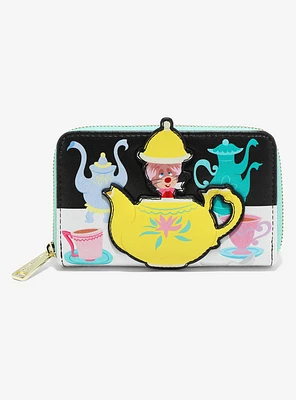 Loungefly Disney Alice in Wonderland Unbirthday Zip Wallet
