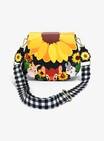 Loungefly Bambi and Friends Sunflower Crossbody Purse