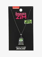 Invader Zim GIR Dome Glow-In-The-Dark Necklace