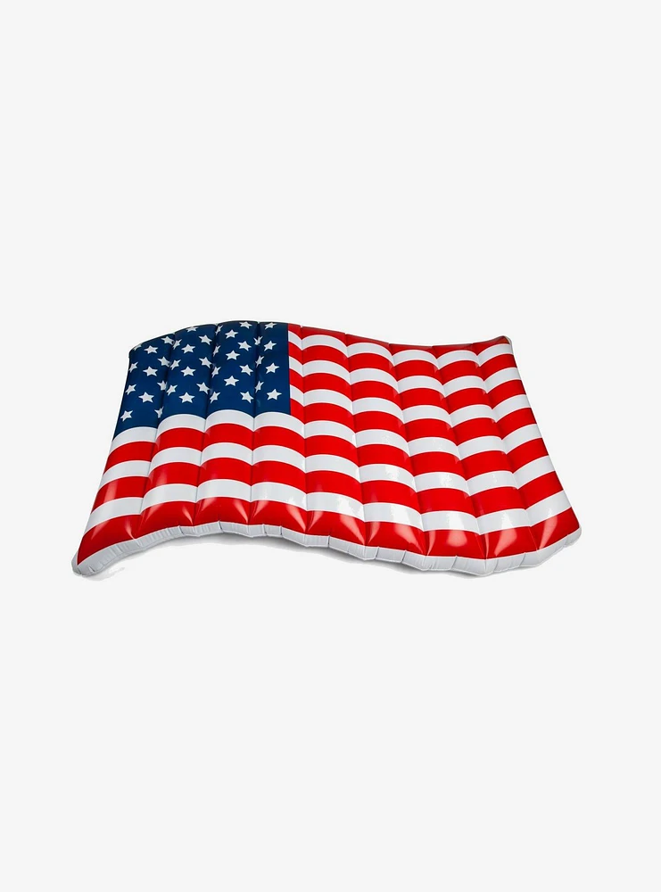 Giant Waving American Flag Pool Float