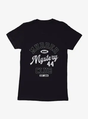 Murder Mystery Club Womens T-Shirt