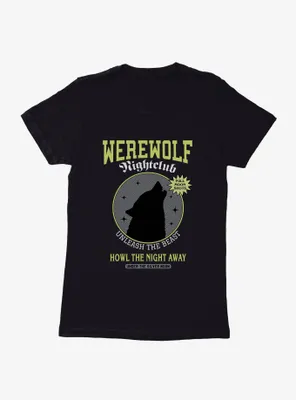 Werewolf Nightclub Womens T-Shirt