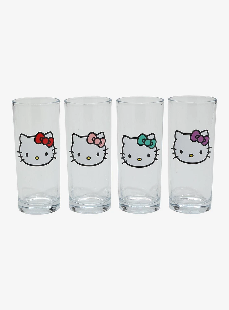 Sanrio Hello Kitty Rainbow Pastel Party Glass Set