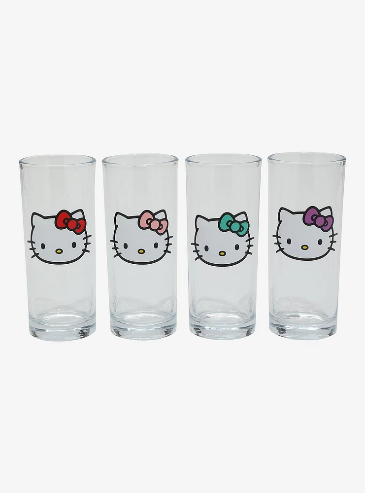 Sanrio Hello Kitty and Friends Rainbow Mini Glass Set