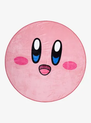 Nintendo Kirby Face Circular Throw