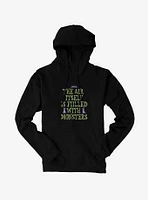 Bride Of Frankenstein Air Filled With Monsters Hoodie