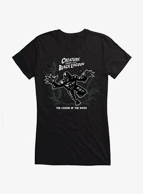 Creature From The Black Lagoon Legend Of River Girls T-Shirt