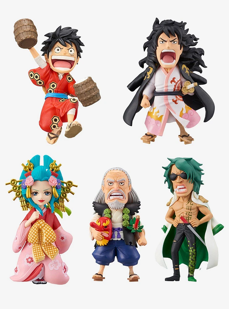 Banpresto One Piece World Collectable Figure Wano Country Kanketsuhen Vol. 1 Blind Box Figure