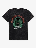 Creature From The Black Lagoon It Appeared To Be Human Mineral Wash T-Shirt