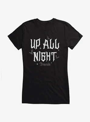 Universal Monsters Dracula Up All Night Girls T-Shirt