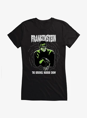 Universal Monsters Frankenstein The Original Horror Show Girls T-Shirt