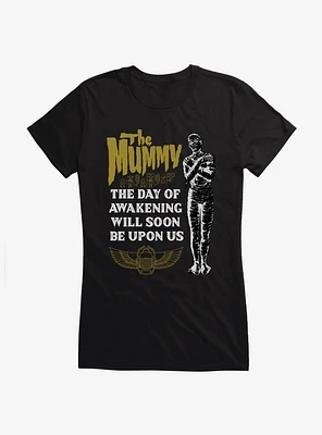 Universal Monsters The Mummy Day Of Awakening Girls T-Shirt