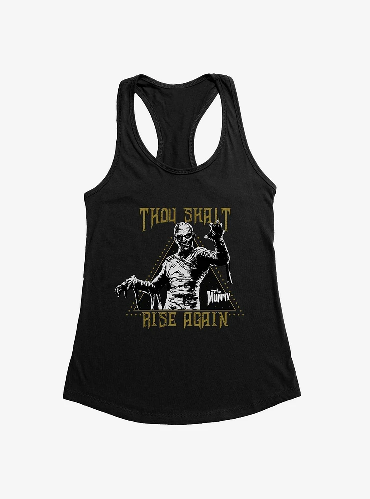 Universal Monsters The Mummy Thou Shalt Rise Again Girls Tank