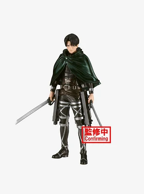 Banpresto Attack On Titan The Final Season Special Levi Figure (10th Anniversary Ver.)