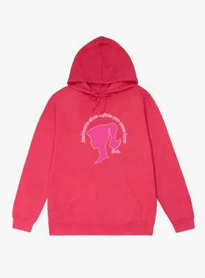 Barbie Barbiecore Since Before You Were Born French Terry Hoodie