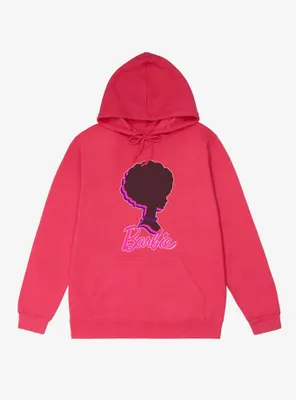 Barbie Afro Silhouette French Terry Hoodie