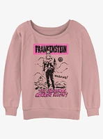 Universal Monsters Frankenstein Old Franky Girls Slouchy Sweatshirt