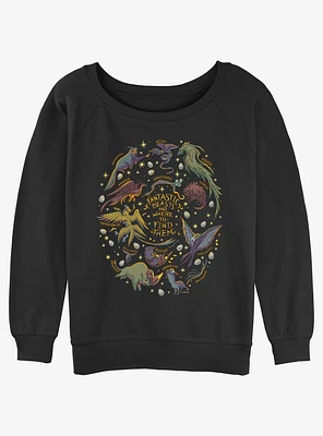 Fantastic Beasts and Where to Find Them Species Girls Slouchy Sweatshirt