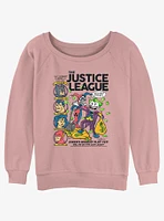 DC Joker Cartoon Cover Girls Slouchy Sweatshirt