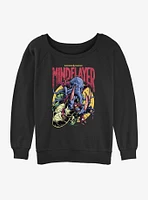 Dungeons & Dragons Mindflayer Logo Girls Slouchy Sweatshirt