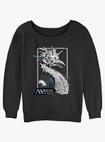 Magic: The Gathering Sea Dragon Girls Slouchy Sweatshirt