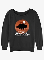 Avatar: The Last Airbender Team Avatar Haunt Girls Slouchy Sweatshirt