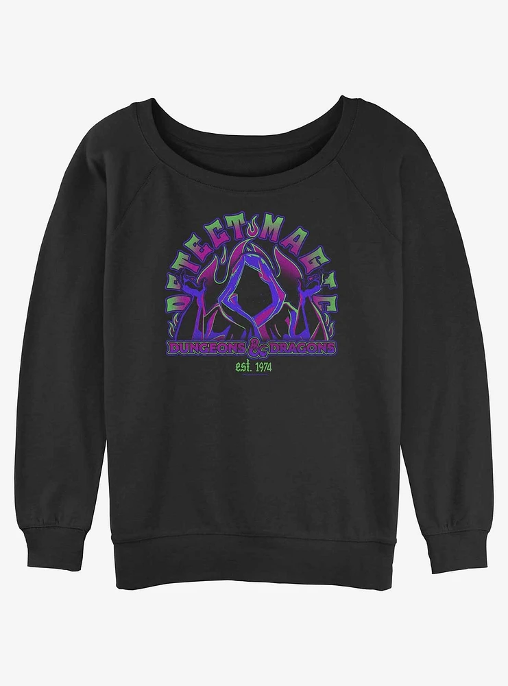 Dungeons & Dragons Detecting That Magic Girls Slouchy Sweatshirt