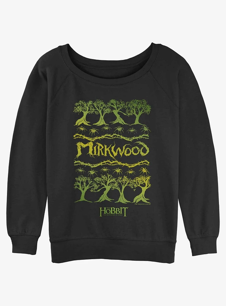 the Lord of Rings Mirkwood Girls Slouchy Sweatshirt