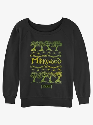 the Lord of Rings Mirkwood Girls Slouchy Sweatshirt