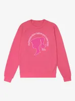 Barbie Barbiecore Since Before You Were Born French Terry Sweatshirt