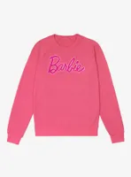 Barbie Classic Logo French Terry Sweatshirt
