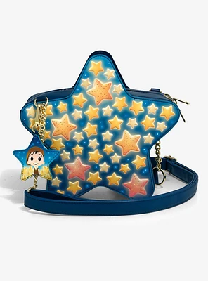 Loungefly Disney Pixar La Luna Stars Figural Glow-in-the-Dark Light-Up Crossbody Bag