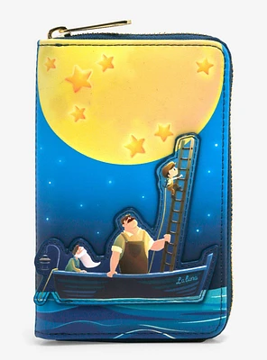 Loungefly Disney Pixar La Luna Glow-in-the-Dark Zip Wallet