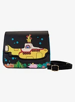 Loungefly The Beatles Yellow Submarine Crossbody Bag